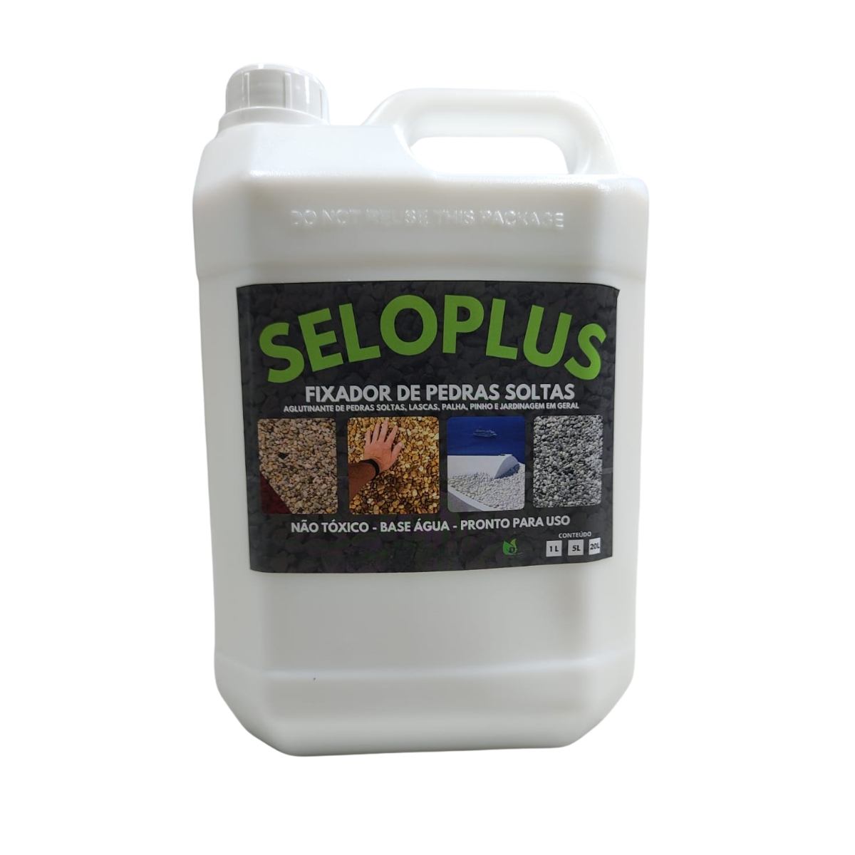 Fixador de Pedras Soltas - Jardim - 5 Litros.