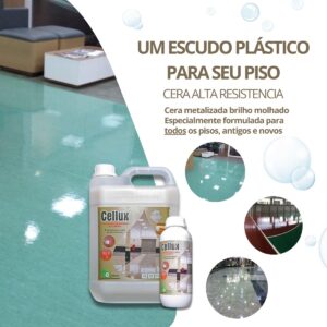 Cera de Alto Brilho Cellux - 1 litro