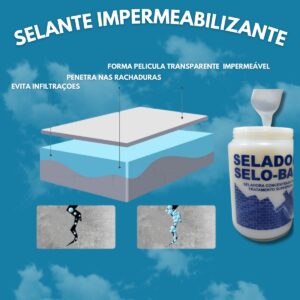 Sela Tudo - Em Pasta - Rende Até 50m2 - Pote c/ 1kg