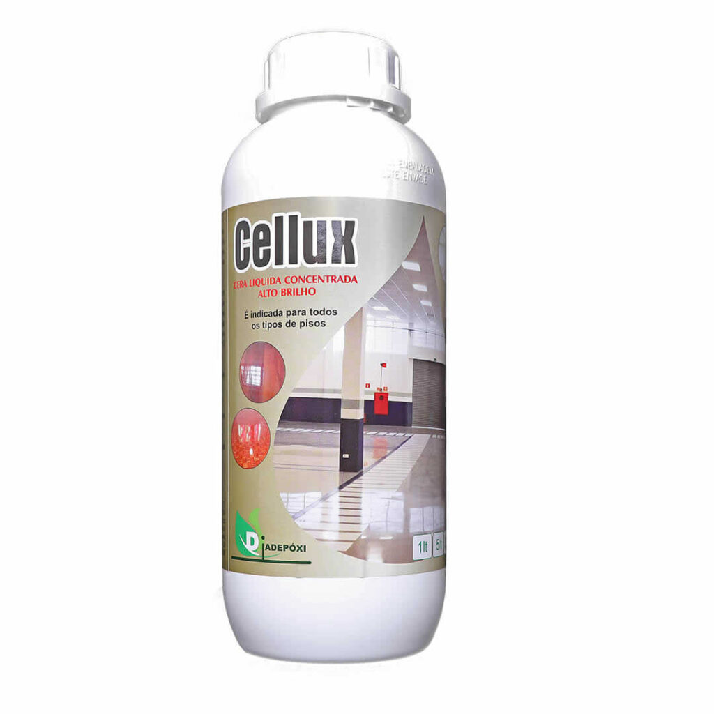 Cera Para Piso de Madeira/ Madeira Brilho - Cellux 01 Lt