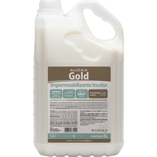 Gold Impermeabilizante Incolor - 5 litros